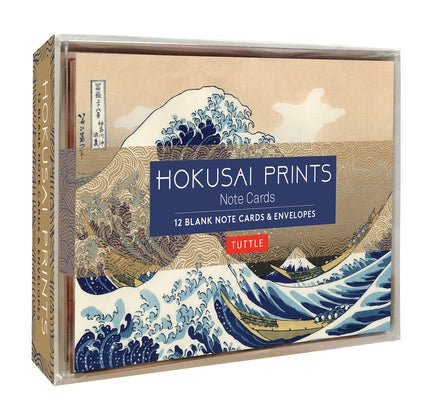 Hokusai Prints Note Cards: 12 Blank Note Cards & Envelopes (6 X 4 Inch Cards in a Box) by Tuttle Studio