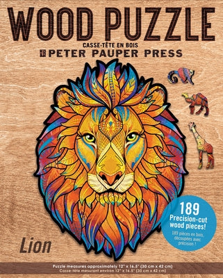 Lion Wood Puzzle by 