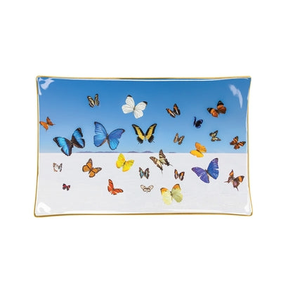 Gray Malin the Butterflies Porcelain Tray by Galison