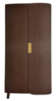 The KJV Compact Bible [Brown Bonded Leather] by Compiled by Barbour Staff