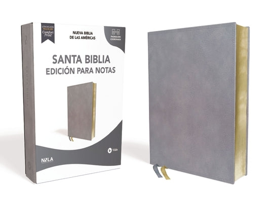 Nbla Santa Biblia Edición Para Notas, Leathersoft, Azul Pizarra, Letra Roja by Nbla-Nueva Biblia de Las Am&#233;ricas