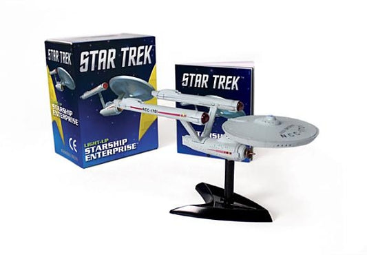 Star Trek Light-Up Starship Enterprise [With Book(s) and 5" Assemble-Your-Own Light-Up Starship Replica] by Carter, Chip