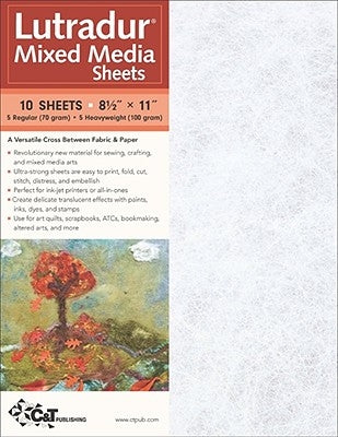 Lutradur Mixed Media Sheets by C&t Publishing