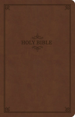 KJV Thinline Bible, Brown Leathertouch, Value Edition by Holman Bible Publishers