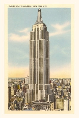 Vintage Journal Empire State Building, New York City by Found Image Press