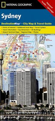 Sydney Map by National Geographic Maps