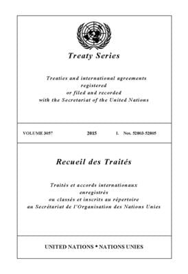 Treaty Series 3057 by United Nations