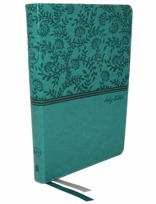 Kjv, Thinline Bible, Large Print, Leathersoft, Green, Red Letter Edition, Comfort Print by Thomas Nelson