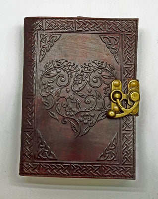 Celtic Heart/Tree of Life Leather Journal by Fantasy Gifts