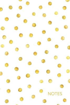 Notes: Lined Notebook Journal - Gold Dots by Notebooks, Nifty