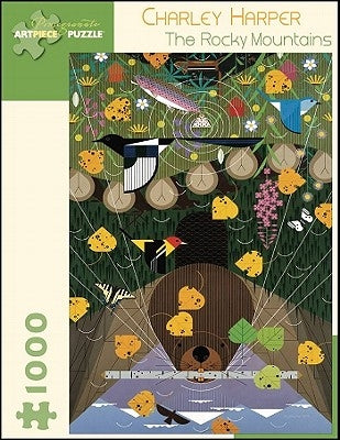 Charley Harper: The Rocky Mountains 1,000-Piece Jigsaw Puzzle by Harper, Charley