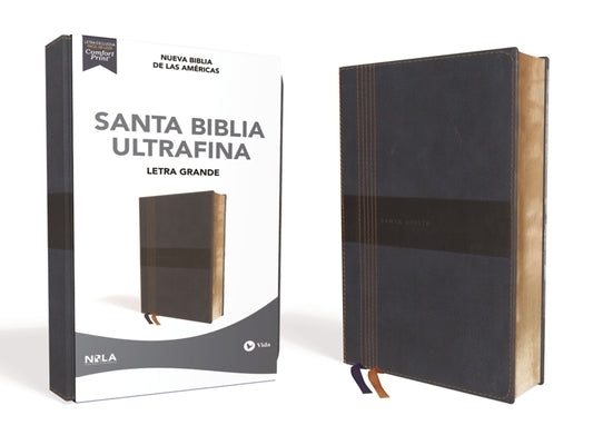 Biblia Nbla, Ultrafina, Letra Grande, Tamaño Manual, Leathersoft, Azul, Edición Letra Roja / Spanish Ultrathin Holy Bible, Nbla, Lg Print, Handy Size by Nbla-Nueva Biblia de Las Am&#233;ricas