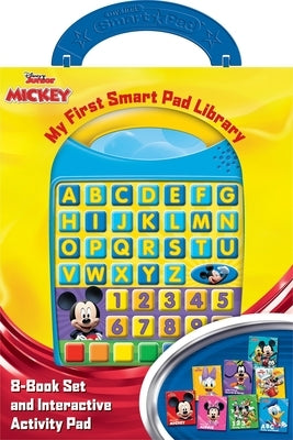 Disney Junior Mickey Mouse Clubhouse: My First Smart Pad Library 8-Book Set and Interactive Activity Pad Sound Book Set: 8-Book Set and Interactive Ac by Brooke, Susan Rich